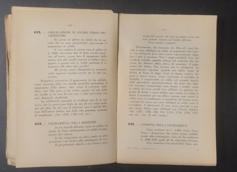 L'AVVOCATO DICE CHE MILLE PARERI PRATICI LEGALI di Luigi Re …