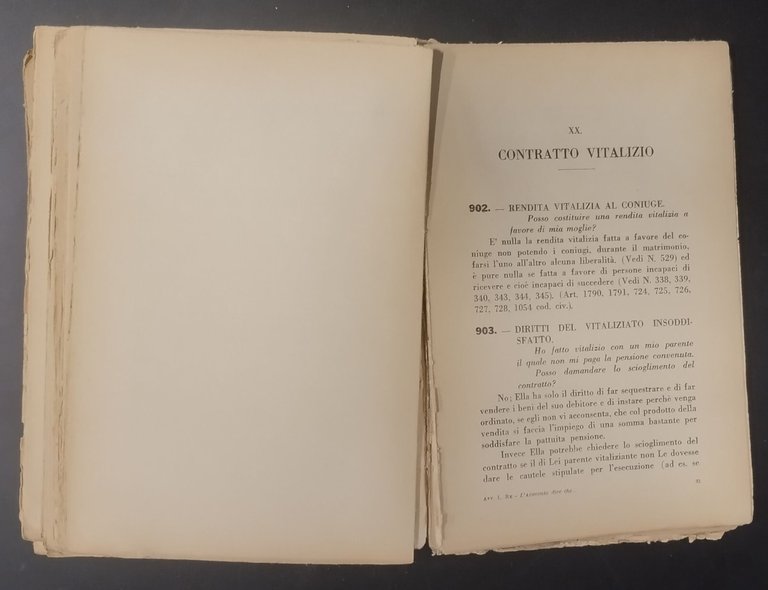 L'AVVOCATO DICE CHE MILLE PARERI PRATICI LEGALI di Luigi Re …