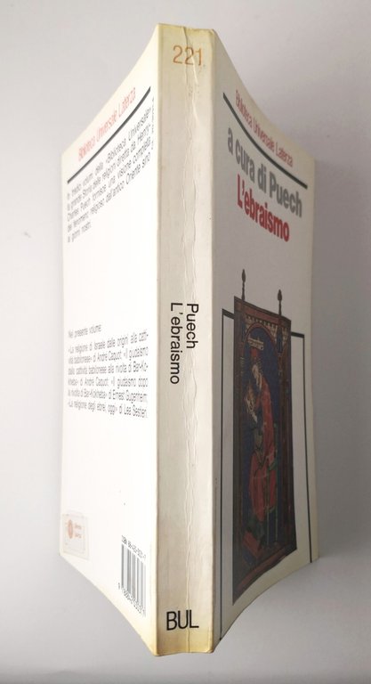 L'EBRAISMO a cura di Henry Charles Puech 1988 Laterza Libro …