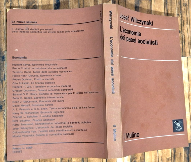 L'ECONOMIA DEI PAESI SOCIALISTI di Josef Wilczynski 1973 Il Mulino …