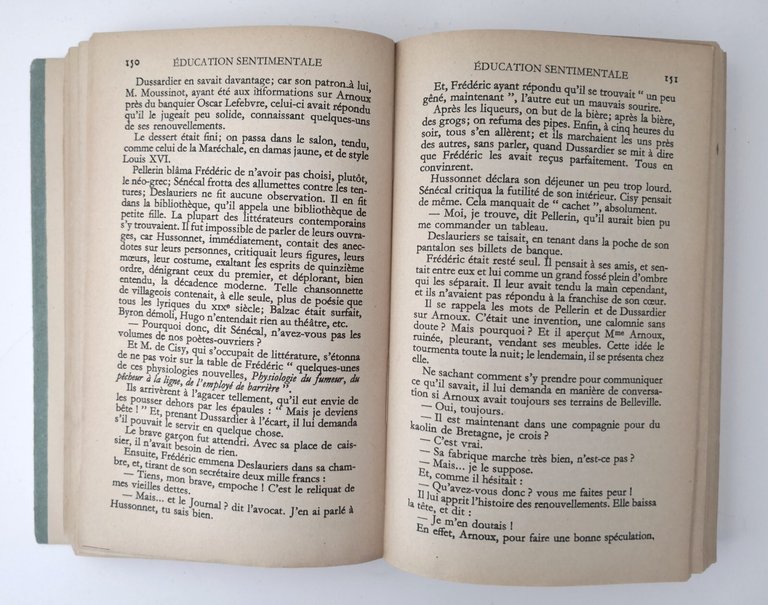 L'EDUCATION SENTIMENTALE di Gustave Flaubert 1939 Editions de Cluny Libro …