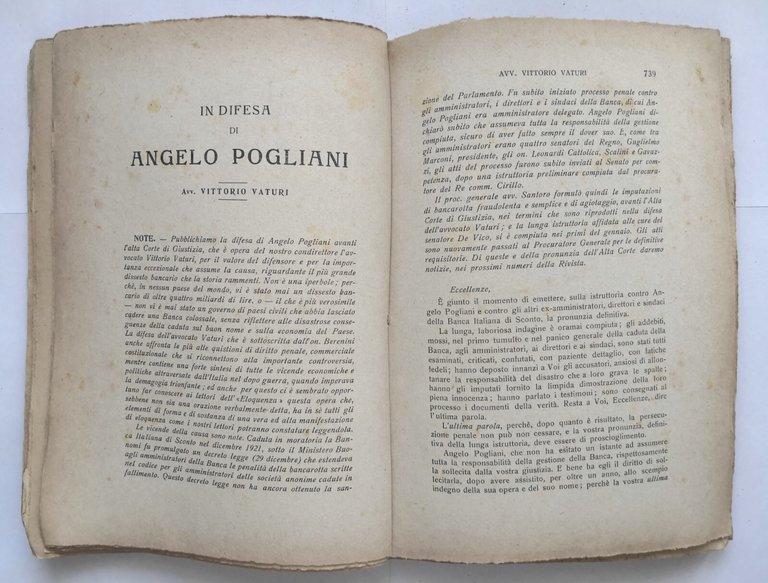 L'ELOQUENZA Numero 17 a 20 ANTOLOGIA CRITICA CRONACA marzo 1923 …