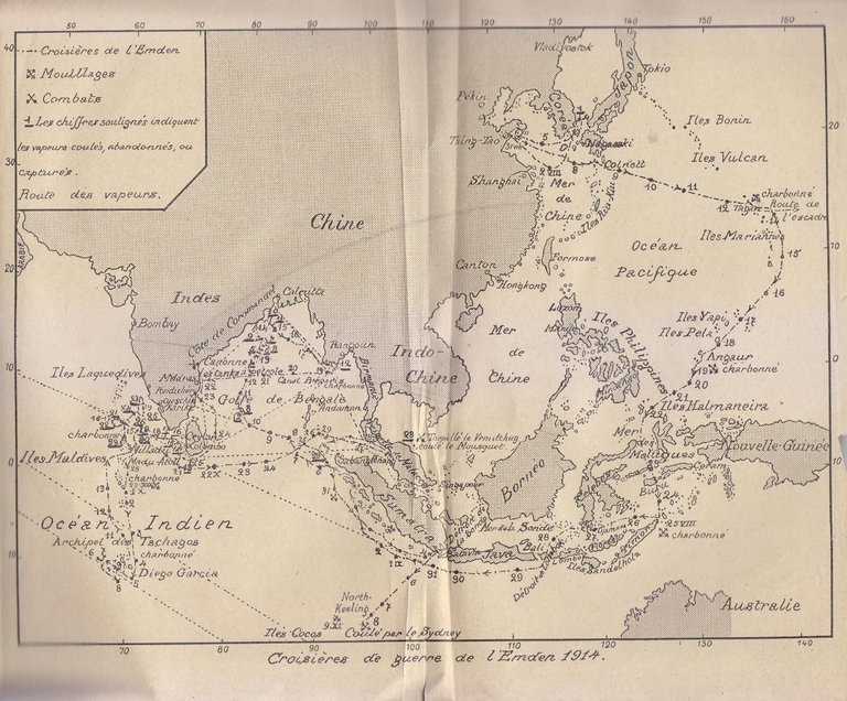 L'EMDEN di Francois Joseph De Hohenzollern 1929 Payot LIbro I …