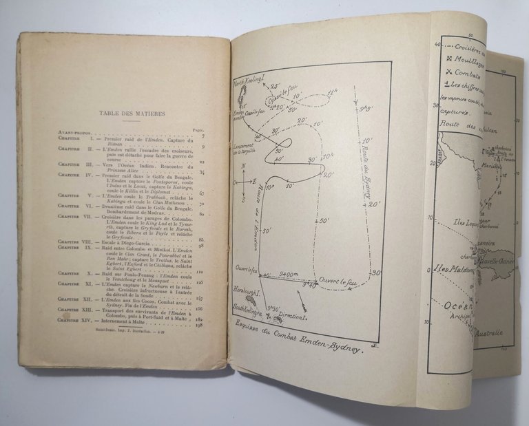 L'EMDEN di Francois Joseph De Hohenzollern 1929 Payot LIbro I …
