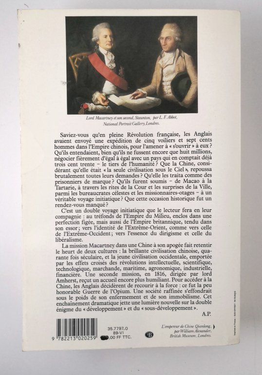 L'EMPIRE IMMOBILE OU LE CHOC DES MONDES di Alain Peyrefitte …