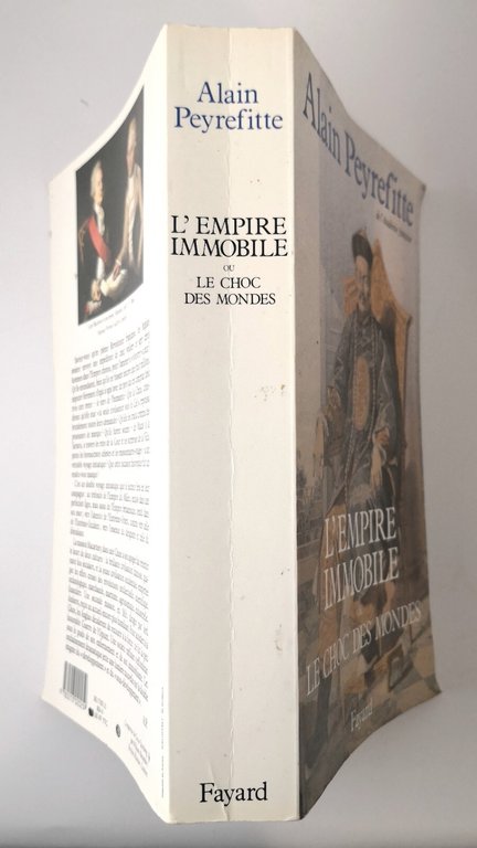 L'EMPIRE IMMOBILE OU LE CHOC DES MONDES di Alain Peyrefitte …
