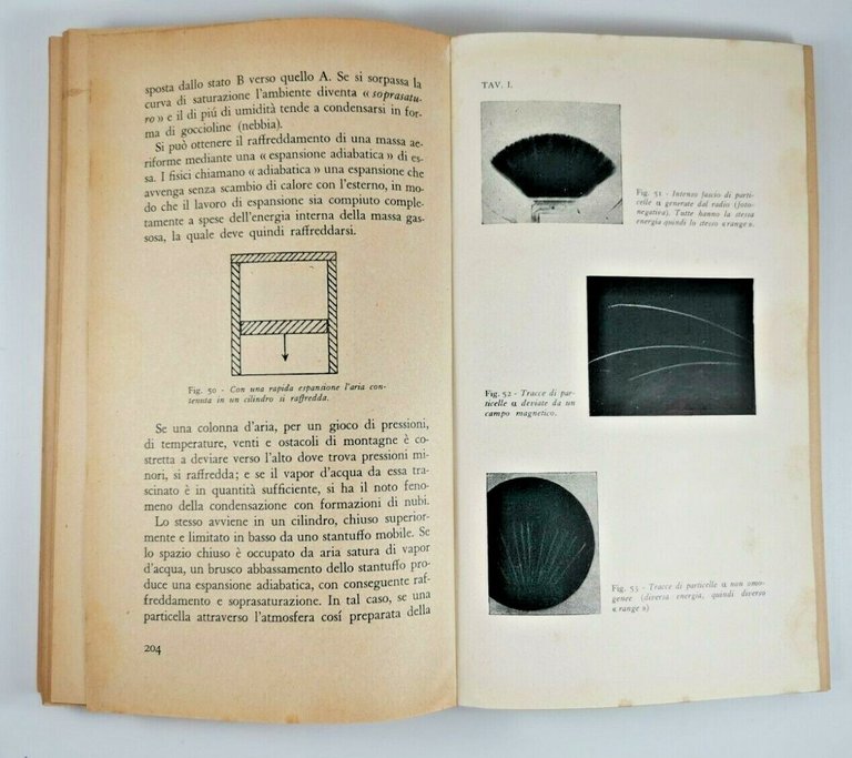 L'ENERGIA ATOMICA di Tito Franzini 1951 Bompiani libro fisica vintage …