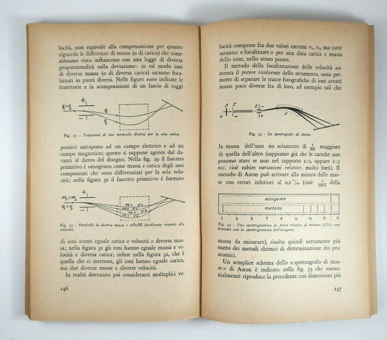L'ENERGIA ATOMICA di Tito Franzini 1951 Bompiani libro fisica vintage …