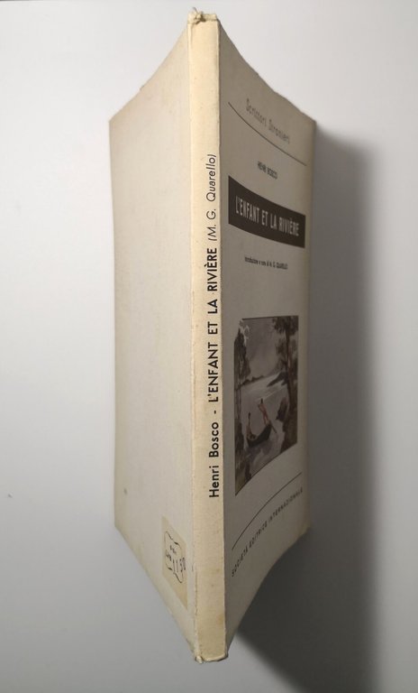 L'ENFANT ET LA RIVIERE di Henri Bosco 1962 Società Editrice …