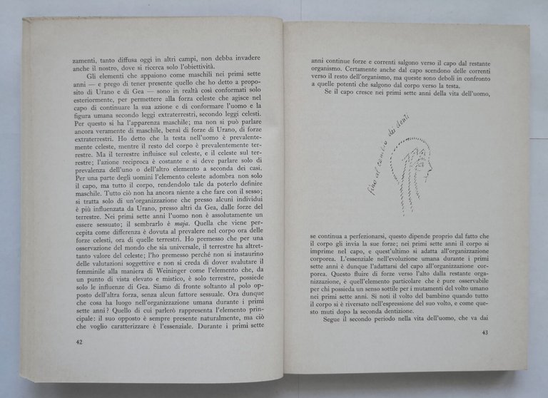 L'ENIGMA DELL'UOMO di Rudolf Steiner 1973 Editrice Antroposofica libro