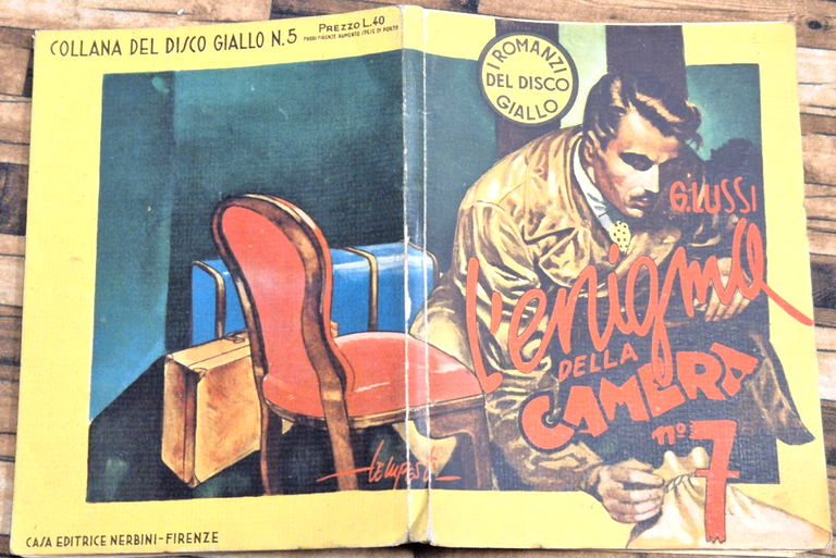 L'ENIGMA DELLA CAMERA N 7 di G Lussi 1945 Nerbini … | Immagine Gallery 2