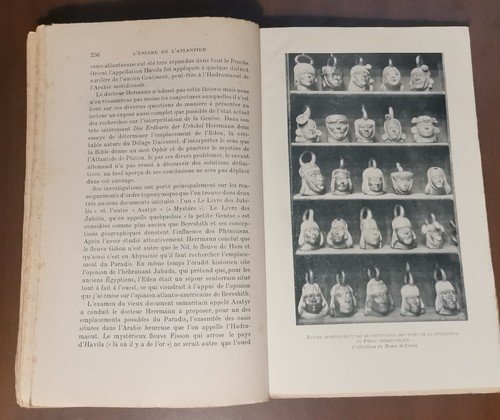 L'ENIGME DE L'ATLANTIDE di Colonel Braghine 1939 Payot libro Atlantide …