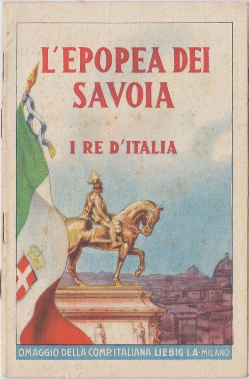 L'EPOPEA DEI SAVOIA 6 volumi LIEBIG libri re d'Italia 1939 … | Immagine Gallery 4