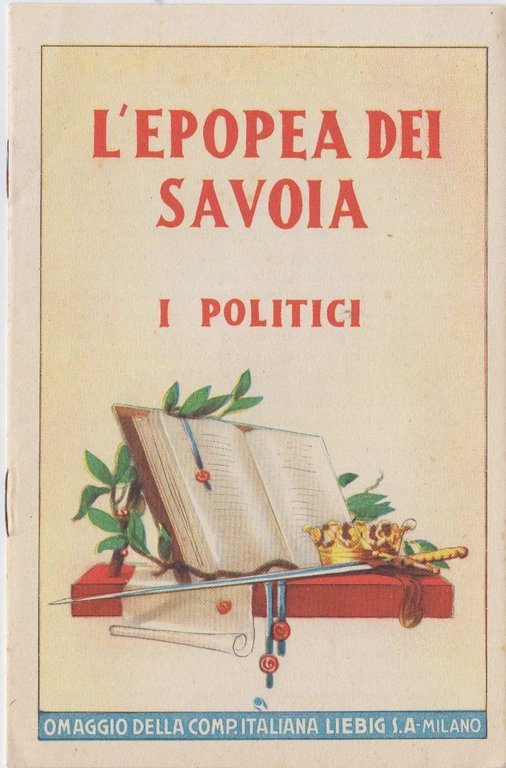 L'EPOPEA DEI SAVOIA 6 volumi LIEBIG libri re d'Italia 1939 … | Immagine Gallery 6