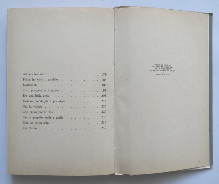 L'EREDE SELVAGGIO di Ugo Attardi 1971 Rizzoli romanzo autografato