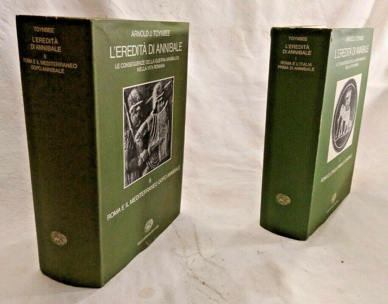 L'EREDITÀ DI ANNIBALE Arnold J Toynbee 1981 Einaudi due volumi …