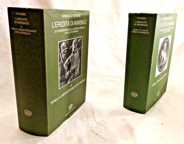 L'EREDITÀ DI ANNIBALE Arnold J Toynbee 1981 Einaudi due volumi …