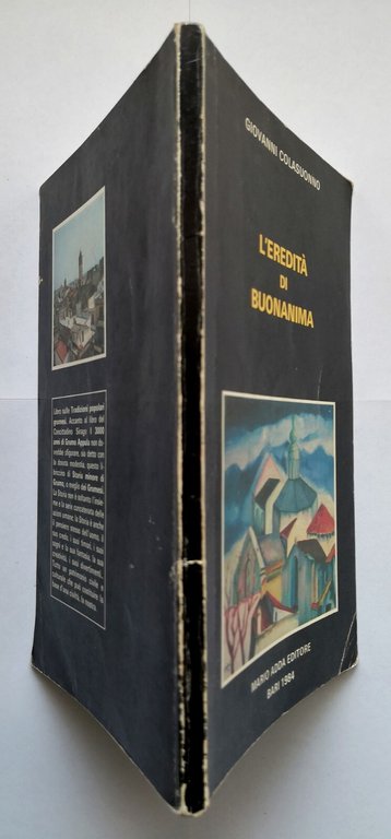 L'EREDITÀ DI BUONANIMA di Giovanni Colasuonno 1984 Mario Adda Libro …