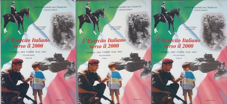 L'ESERCITO ITALIANO VERSO IL 2000 Opera Completa 6 volumi Puletti …