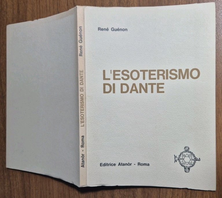 L'ESOTERISMO DI DANTE Renè Guenon 1971 Editrice Atanor libro studi …