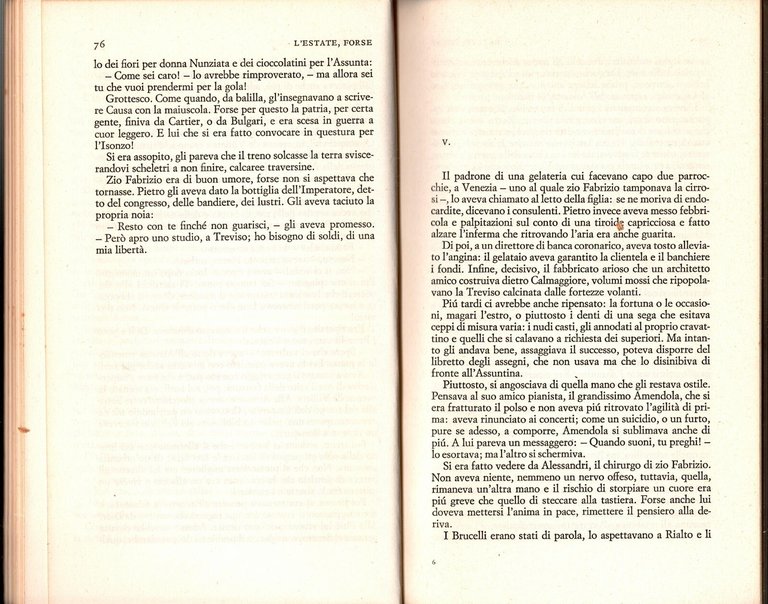 L'ESTATE FORSE di Giorgio Mario Bergamo 1978 Einaudi Libro romanzo …