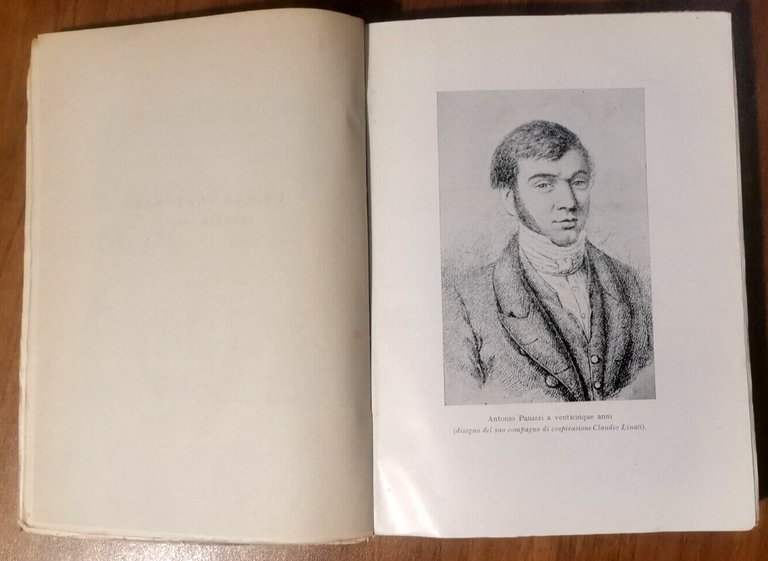 L'ESULE FORTUNATO ANTONIO PANIZZI di Giulio Caprin 1945 Vallecchi biografia …