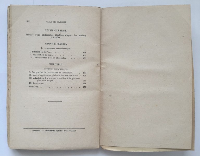 L'ETRE SUBCONSCIENT di Gustave Geley 1919 Félix Alcan Libro phenomenes …
