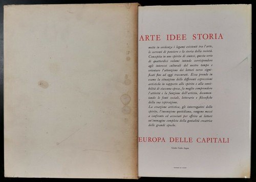 L'EUROPA DELLE CAPITALI 1600-1700 di Giulio Carlo Argan 1965 Fabbri …