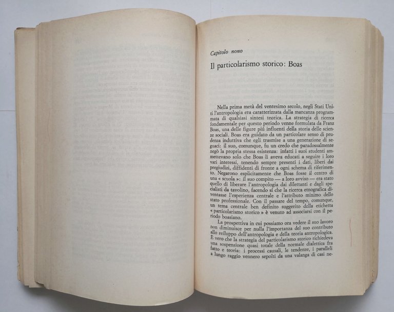 L'EVOLUZIONE DEL PENSIERO ANTROPOLOGICO di Marvin Harris 1972 Il Mulino