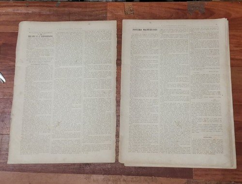 L'ILLUSTRAZIONE ITALIANA 14 agosto 1881 Sul lago di Como Esposizione …