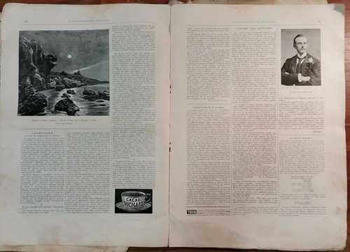 L'ILLUSTRAZIONE ITALIANA 25 Settembre 1898 Commemorazione Porta Pia Giornale