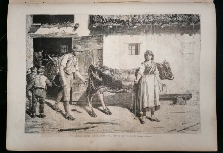 L'ILLUSTRAZIONE ITALIANA del 4 dicembre giornale antico scavi Pompei illustrato