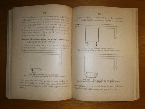 L'IMPIANTO ELETTRICO DELLA CASA Emilio Lavagnolo 1931 riflettori conduttori posa