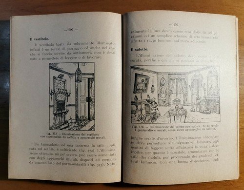 L'IMPIANTO ELETTRICO DELLA CASA Emilio Lavagnolo 1931 riflettori conduttori posa