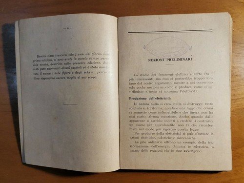 L'IMPIANTO ELETTRICO DELLA CASA Emilio Lavagnolo 1931 riflettori conduttori posa