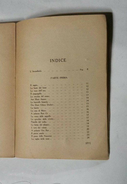 L'INCENDIARIO 1905 1909 di Aldo Palazzeschi edizioni futuriste di poesia …