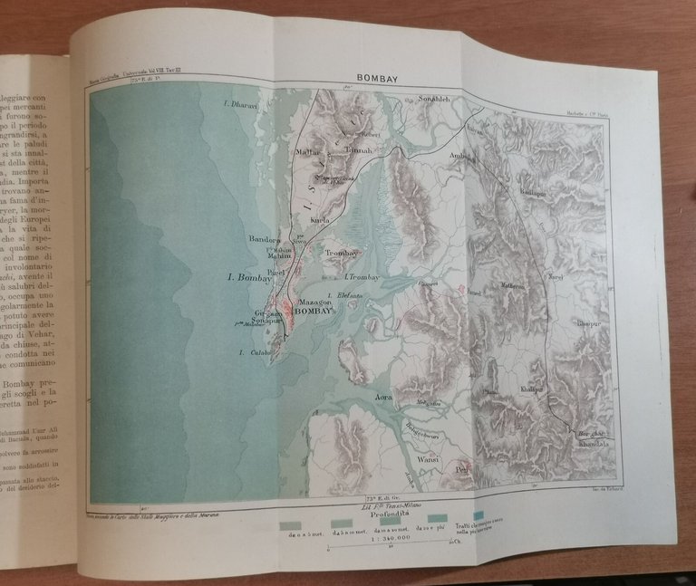 L'INDIA E L'INDO CINA di Eliseo Reclus 1888 Libro Antico …