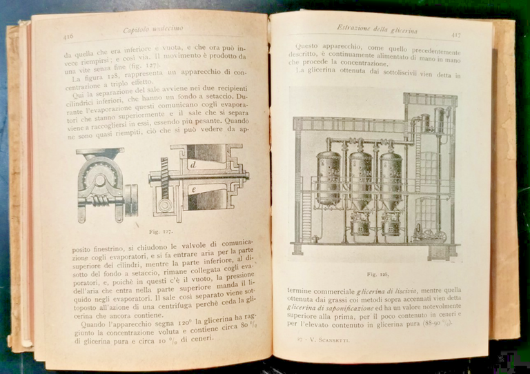 L'INDUSTRIA DEI SAPONI di V Scansetti 1918 Ulrico Hoepli Manuale …