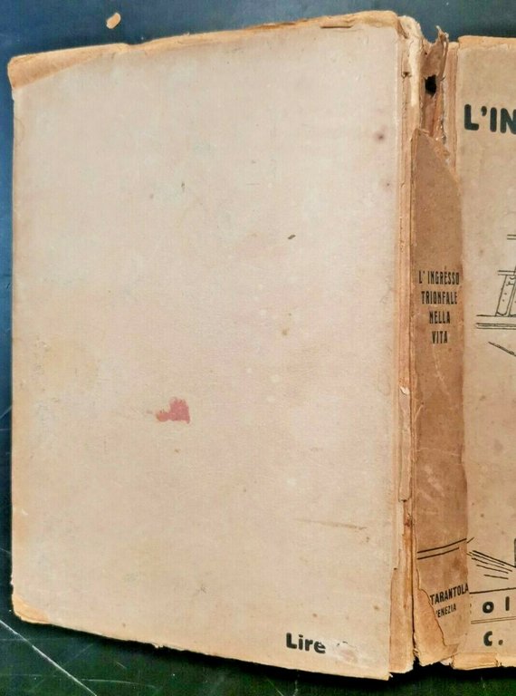 L'INGRESSO TRIONFALE NELLA VITA di Sine globo Sergio Bolognesi 1930 …