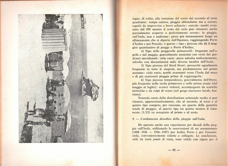 L'ISOLA D'ISCHIA GEMMA CLIMATICA D'ITALIA Cristofaro Mennella 1959 Armano Libro