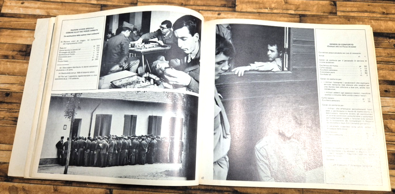 L'ISTITUZIONE ARMATA di Uliano Lucas 1977 Tommaso Musolini Libro fotografie