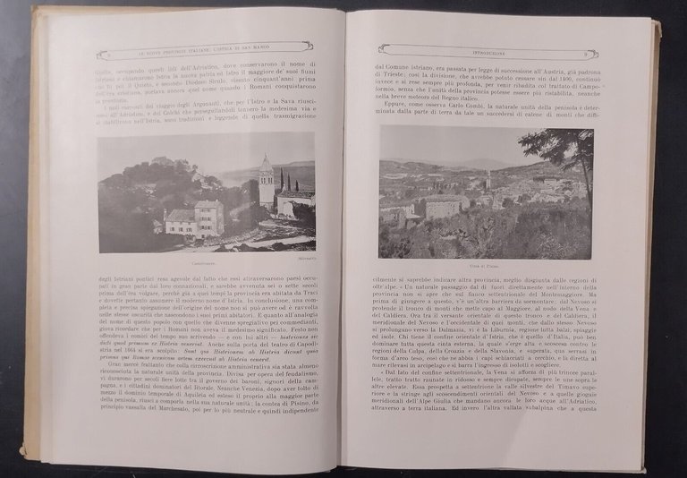 L'ISTRIA di Attilio Brunialti 1920 UTET Libro LE NUOVE PROVINCIE …