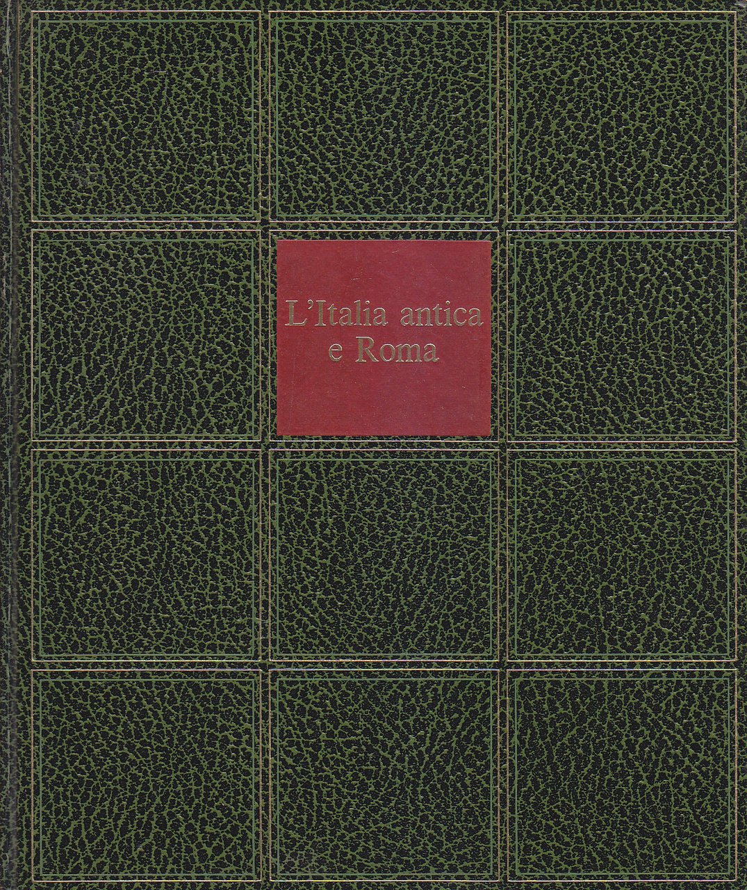L'ITALIA ANTICA E ROMA di German Hafner 1970 Rizzoli libro …
