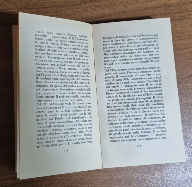 L’ITALIA CHE FU di Gioacchino Volpe 1961 Edizioni Del Borghese …