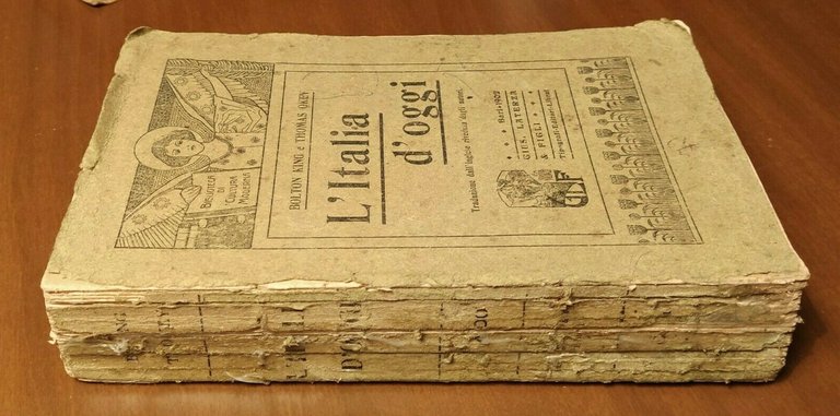 L'ITALIA D'OGGI di Bolton King e Thomas Okey 1902 Laterza …