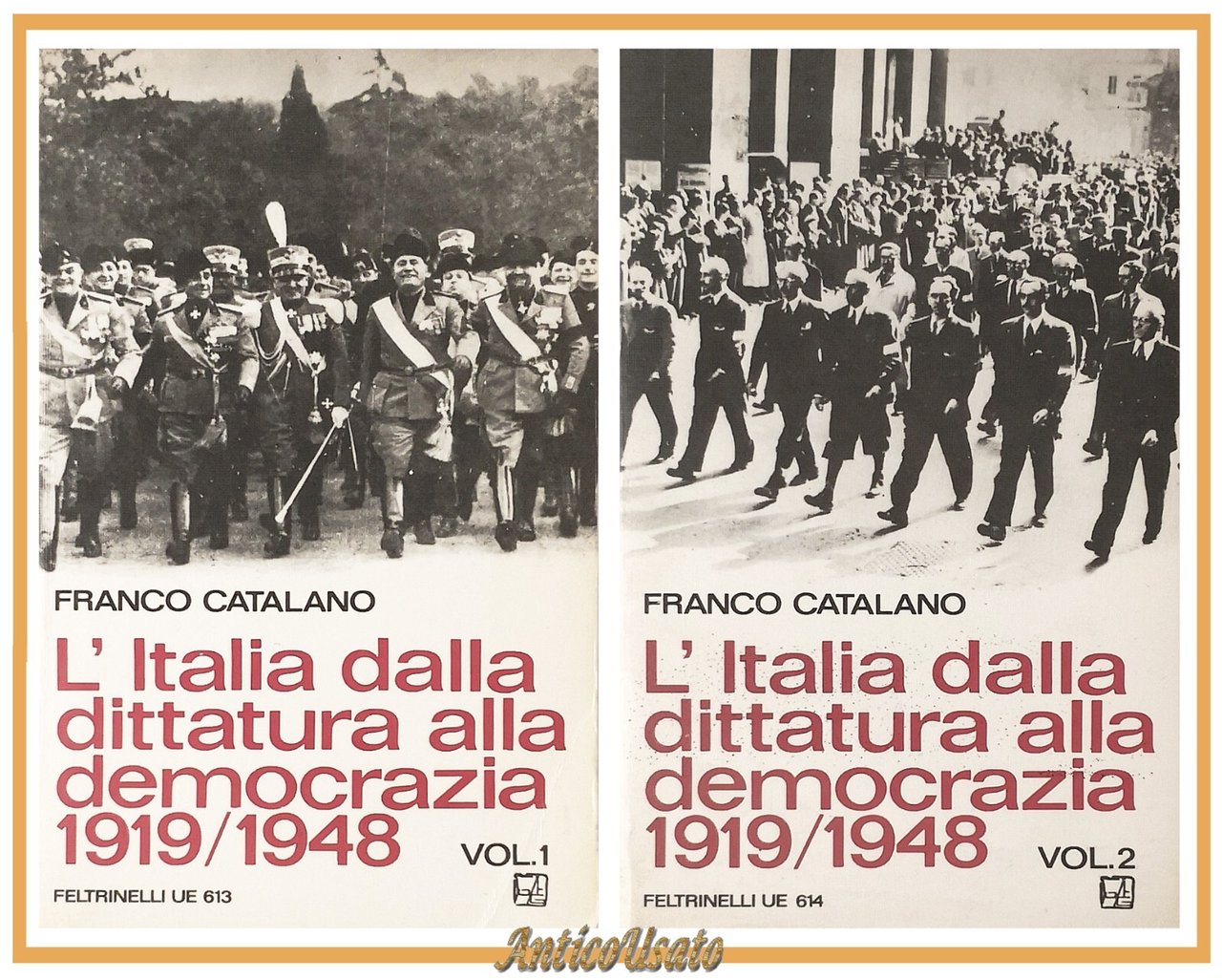 L'ITALIA DALLA DITTATURA ALLA DEMOCRAZIA 1919 1948 di F Catalano …