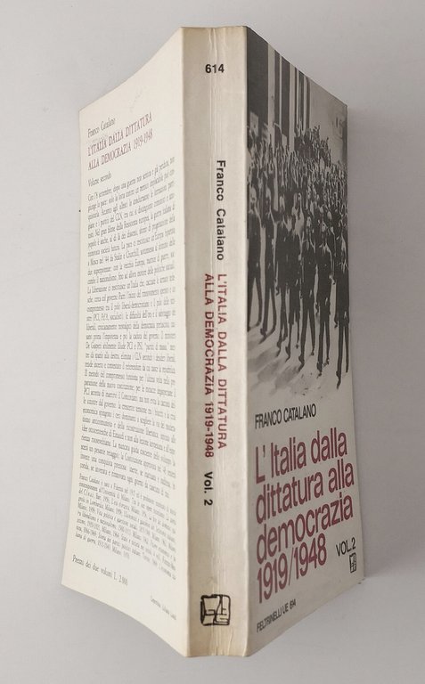 L'ITALIA DALLA DITTATURA ALLA DEMOCRAZIA 1919 1948 di F Catalano …