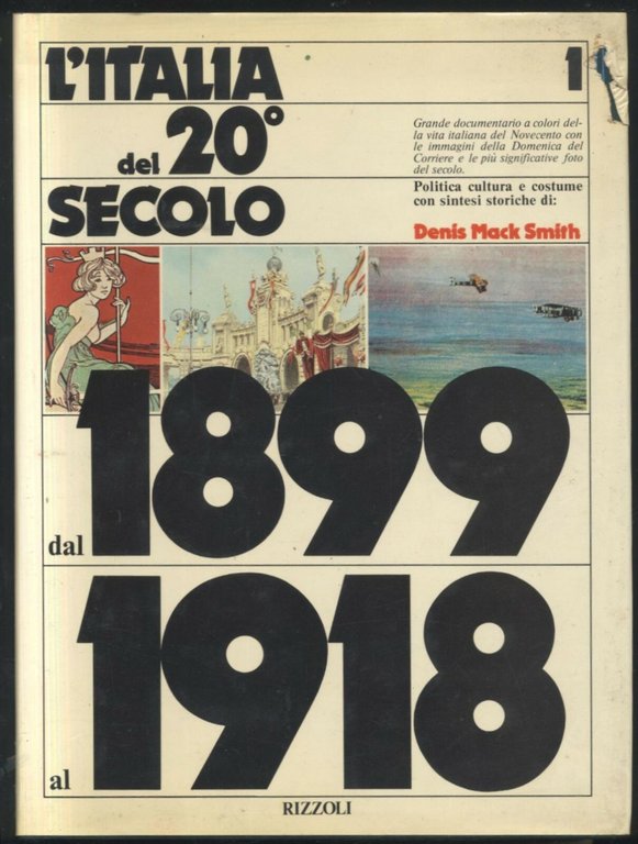 L'ITALIA DEL 20° SECOLO di Denis Mack Smith 1977 Rizzoli …