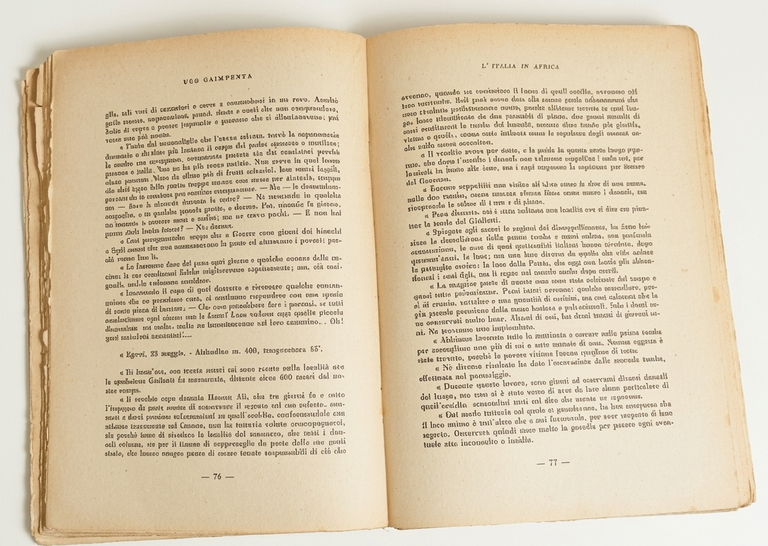 L'ITALIA IN AFRICA di Ugo Caimpenta 1937 Edizioni Aurora Colonialismo … | Immagine Gallery 2