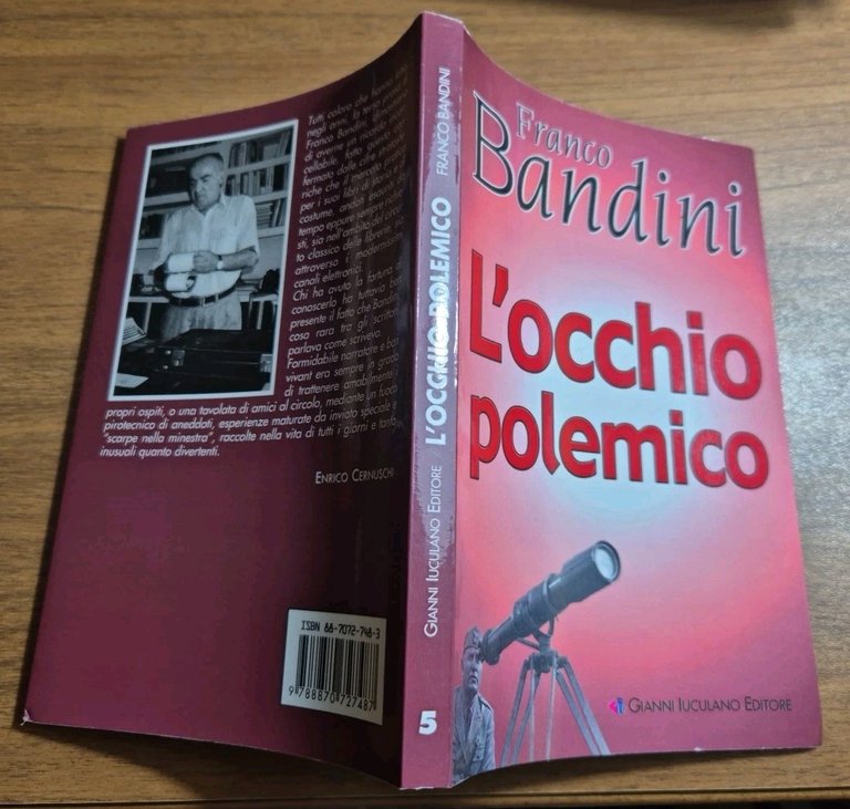 L’OCCHIO POLEMICO di Franco Bandini 2006 Gianni Iculano libro fascismo